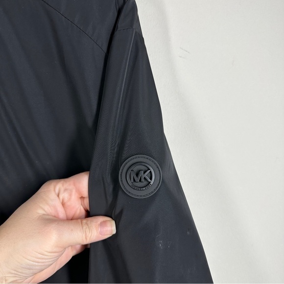 Michael Kors Mens Packable Full Zip Jacket Black XL - Picture 7 of 8